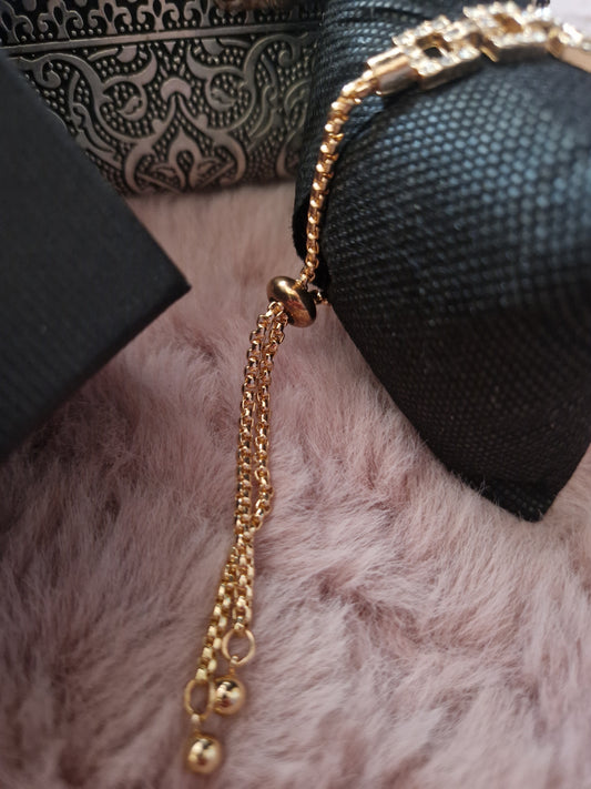 Montre quartz chic à strass